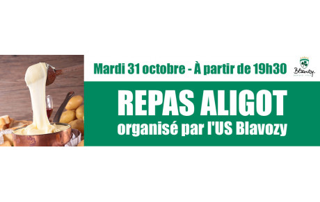 Repas Aligot de l'US Blavozy